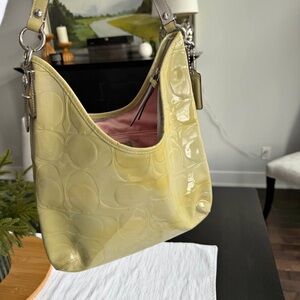 Coach Hamilton Hobo bag in yellow